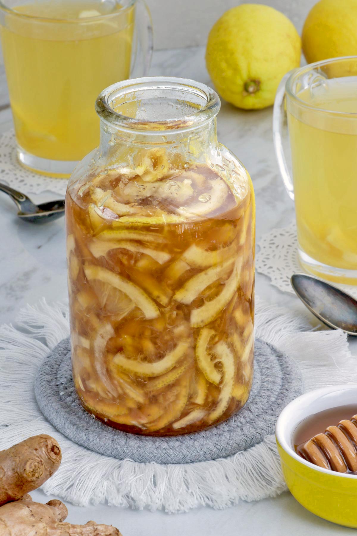 A Tasty Recipe for a Stronger Immunity: Lemon and Ginger Delight