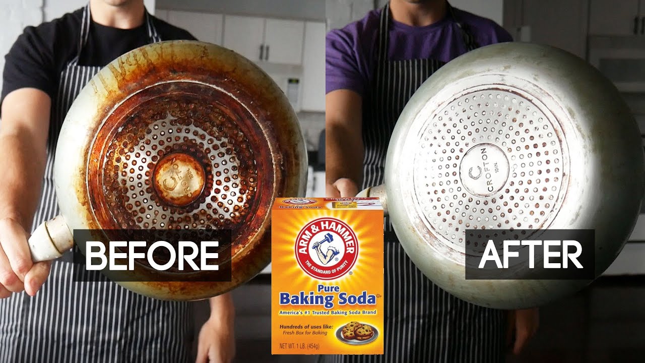 How to Easily Clean Burnt Pans in Seconds