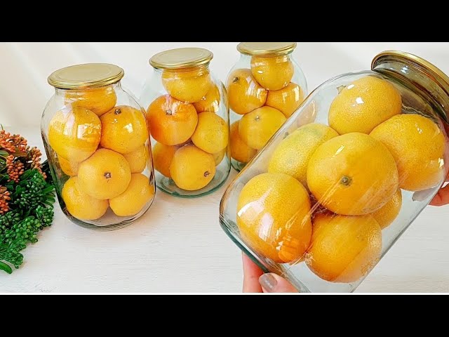 The Secret to Keeping Mandarins Fresh for a Year – A Bottle Trick!