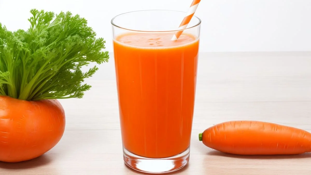 A Refreshing Carrot and Fruit Juice for Radiant Health