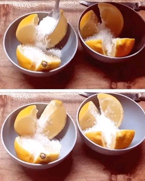 Cut the Lemon this Way and Add Salt: The Solution to a Big Problem at Home!