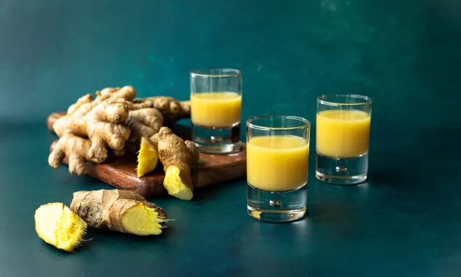 Boost Your Wellness: Ginger Turmeric Shots from Your Blender