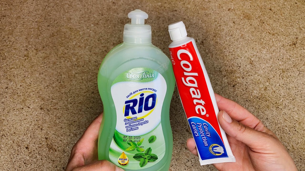 The Ultimate Cleaning Duo: Dish Detergent and Toothpaste