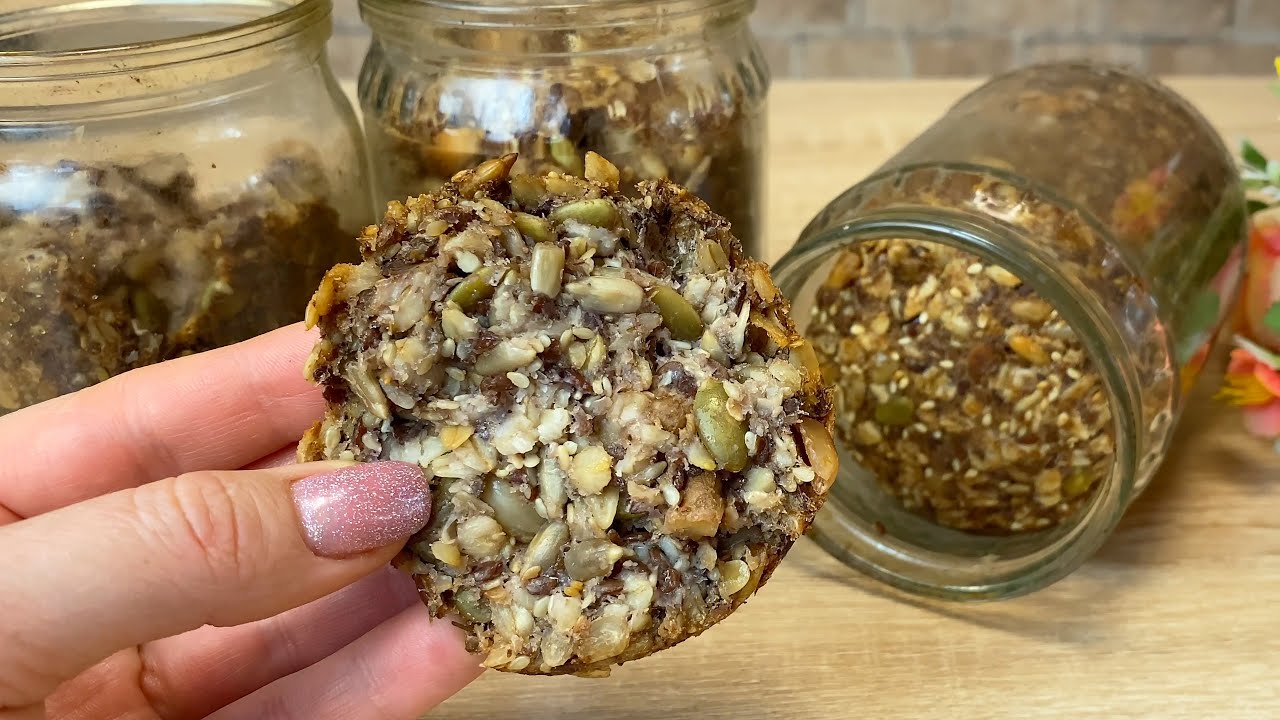 Seed-Studded Jar Bread: A Wholesome Delight