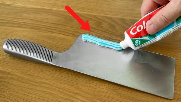 The Amazing Power of Toothpaste for Sharpening Kitchen Tools