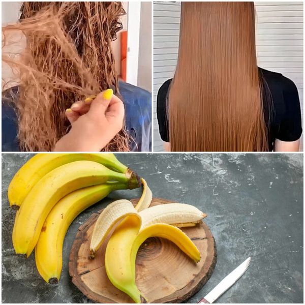 Silky Smooth Hair with Banana Hair Mask