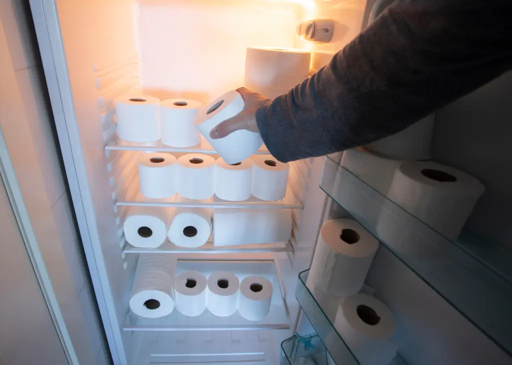 Chill Out with This Cool Trick: Toilet Paper in the Fridge