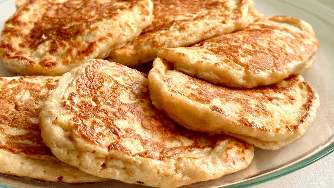 Delightful Apple Pancakes with Yogurt: A Sugar-Free, Flour-Free Treat