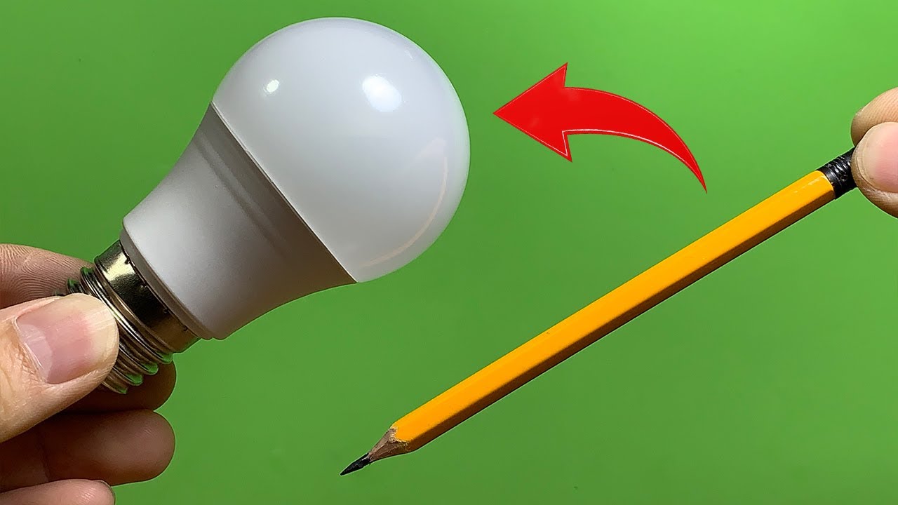 Brighten Your Home with a Simple Pencil: The LED Lamp Fix You Need to Know