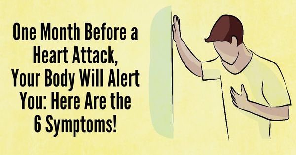 One Month Before a Heart Attack: 6 Symptoms to Look Out For