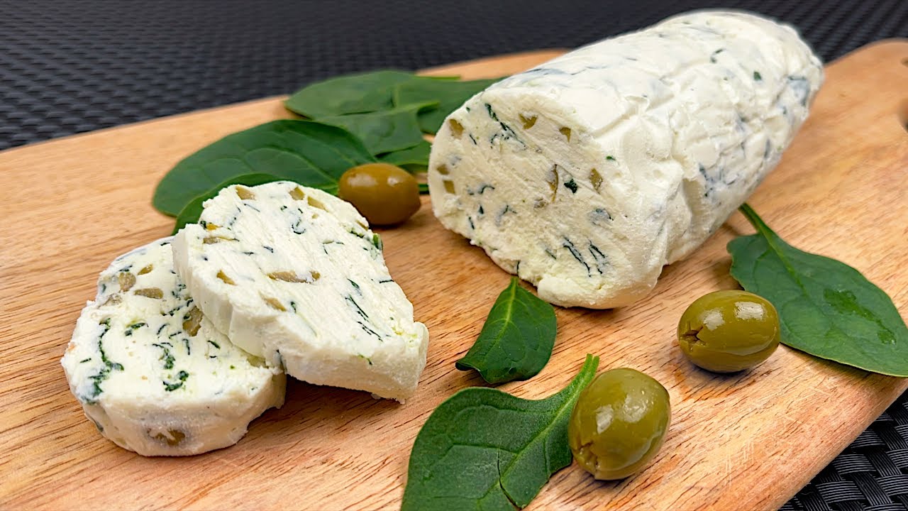 A Cheese Recipe That Will Have You Hooked: Easy Homemade Cheese with Olives!