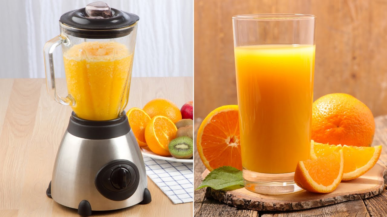 Refreshing Homemade Orange Juice Without Added Sugar