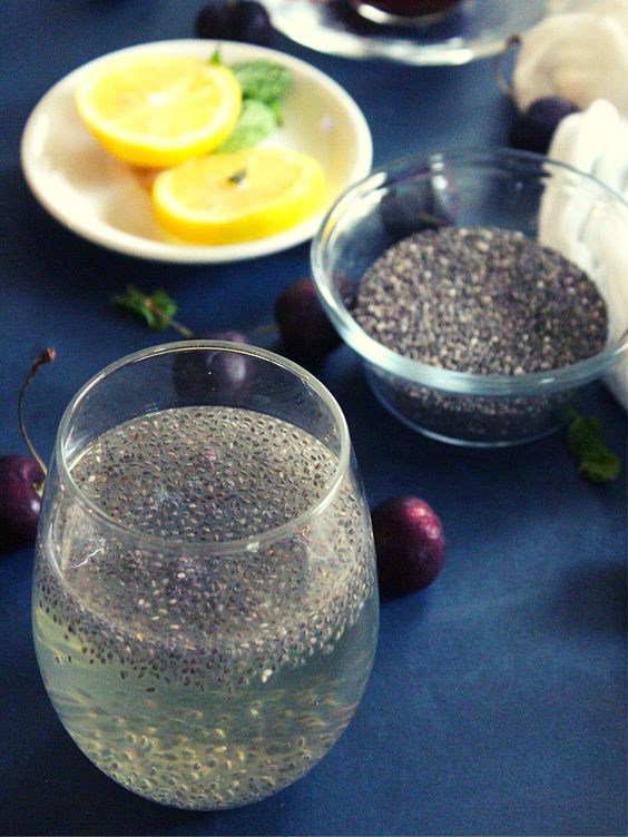 Drink This for Clear, Glowing Skin: Cucumber Water with Chia Seeds