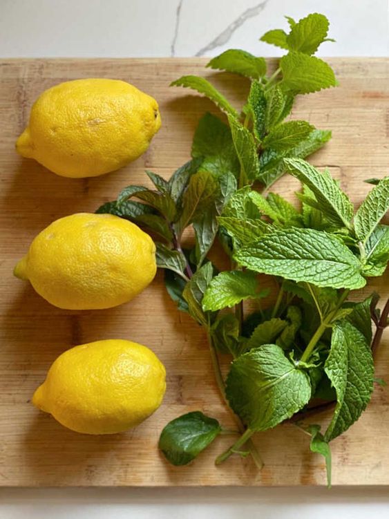 Discover the Refreshing Way to Support Your Health: Mint and Lemon Infusion