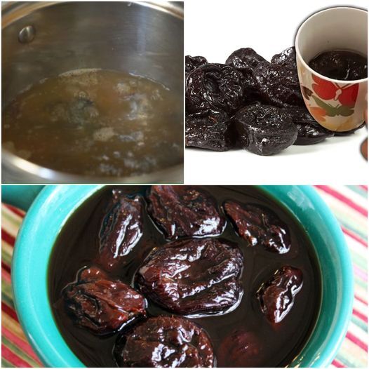 Put Prunes in Water, Cook, and Drink Every Day During the Winter