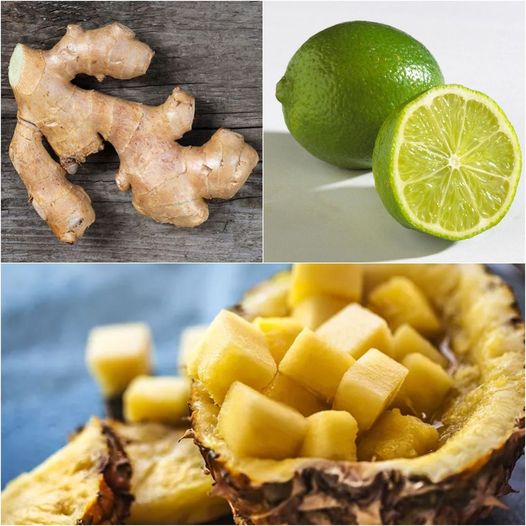 Pineapple, Lime, and Ginger Juice: A Refreshing Elixir for Your Health