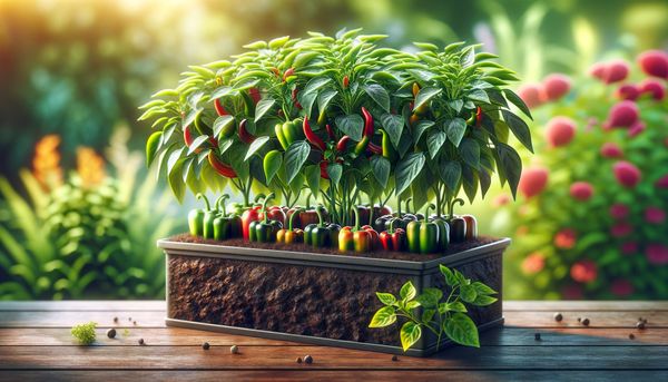 A Greener Way to Garden: Growing Peppers in Recycled Plastic Bottles