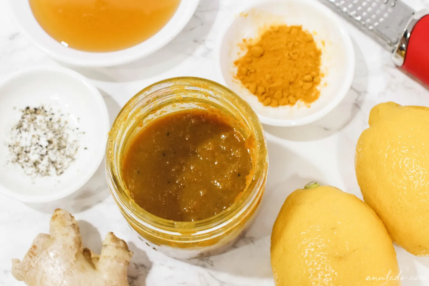 Enjoy the Healthful Blend of Ginger, Honey, Turmeric, and Lemon