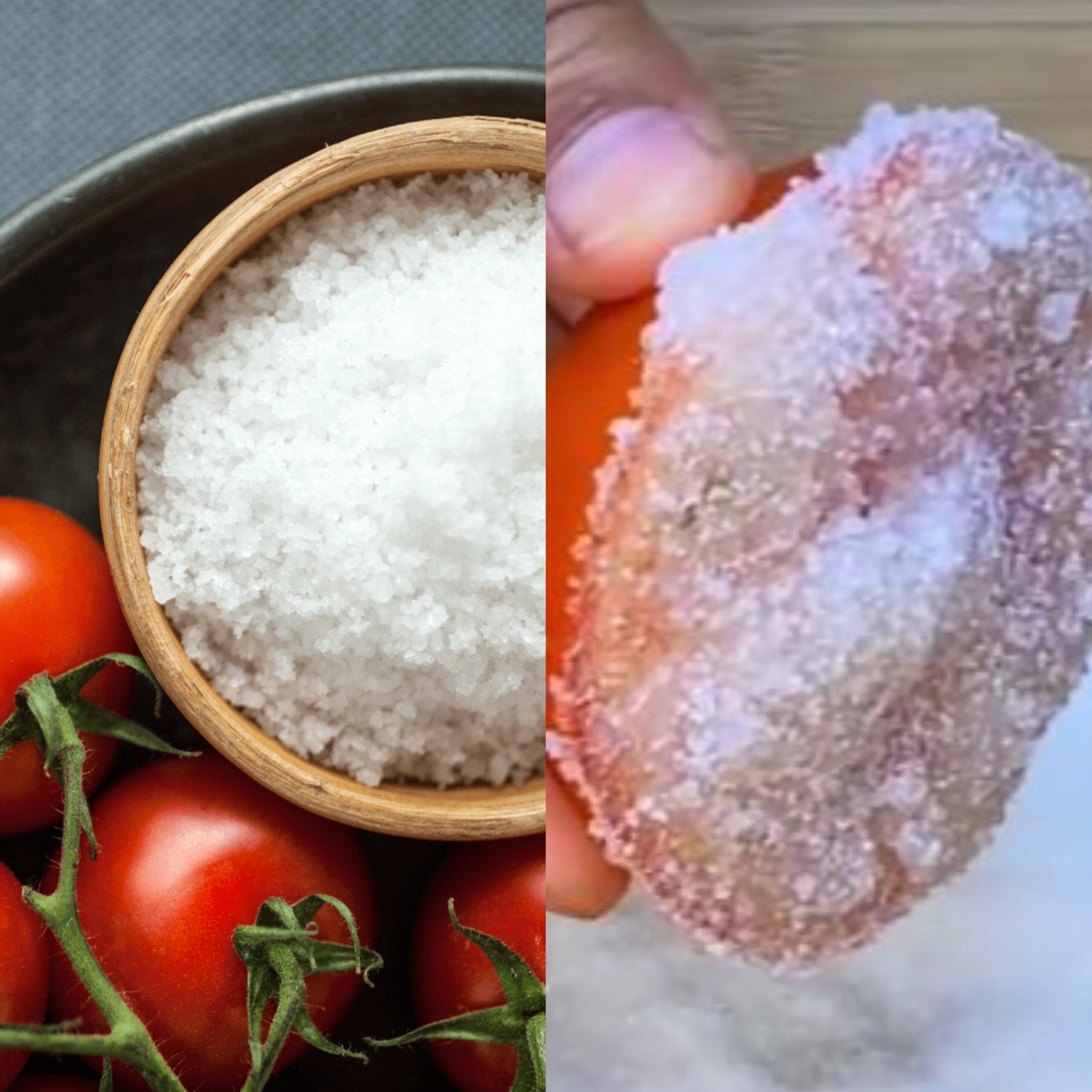 Try This Simple Kitchen Experiment: Soak Half a Tomato in Salt!