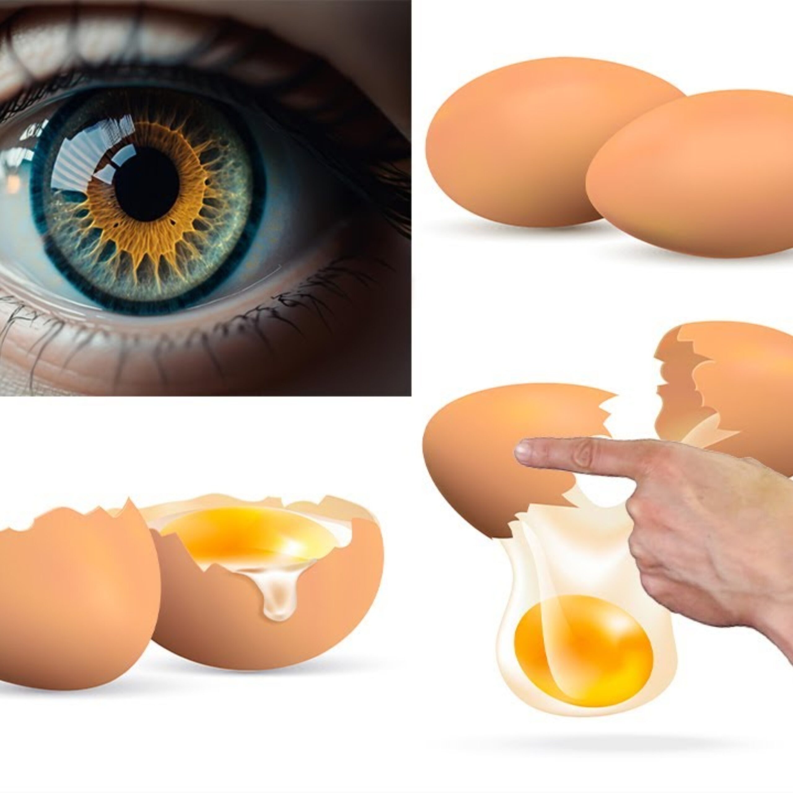 How Eggs Heal the Eyes