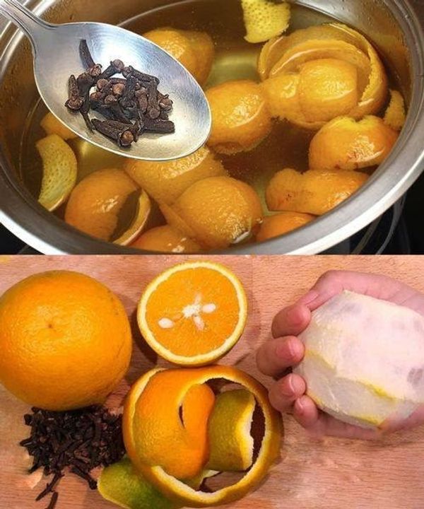 Boiling Orange Peels and an Old Habit of Our Grandmothers