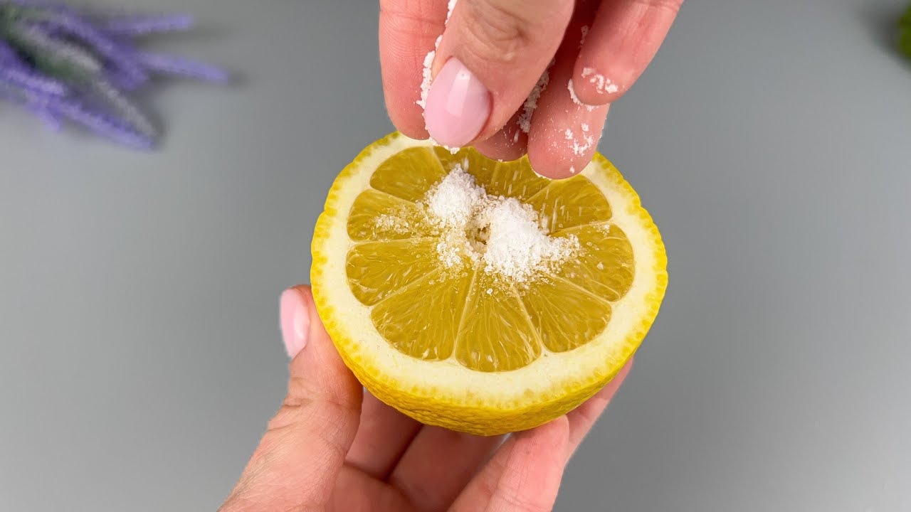 Mix Lemon and Salt and You Will Be Shocked! If Only I Had Known About This Earlier!