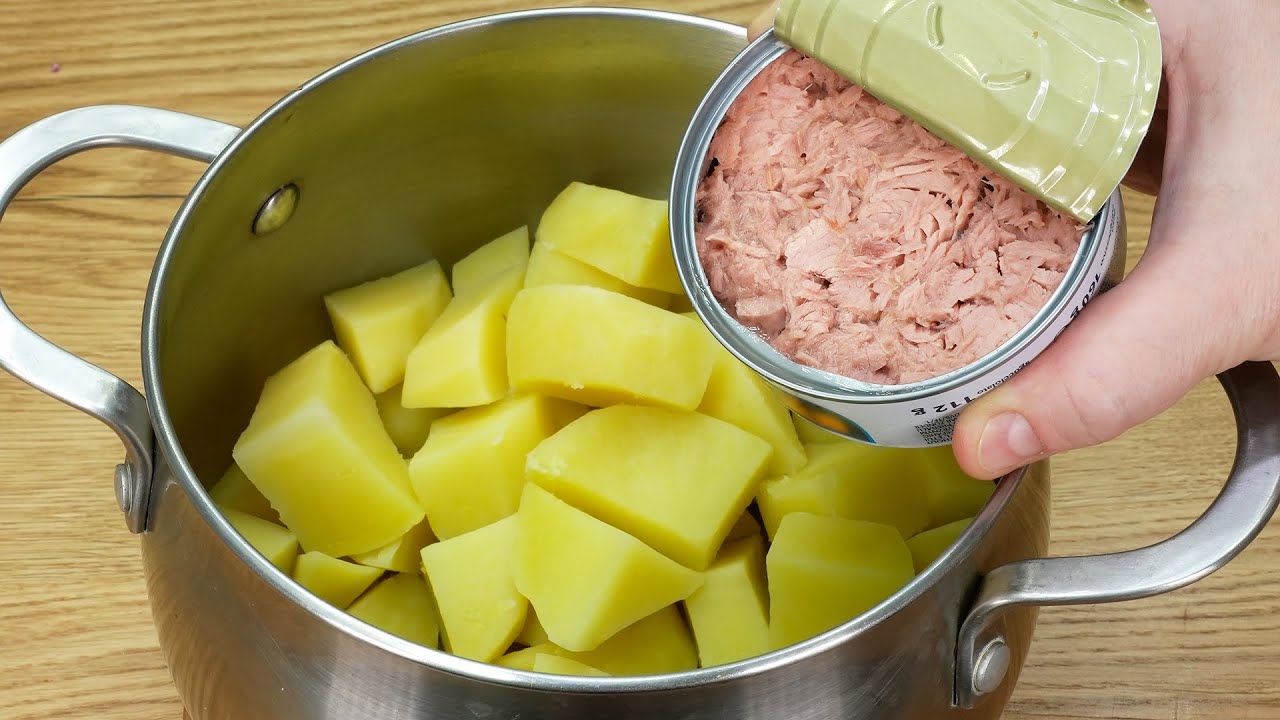If You Have Potatoes at Home, Try This Delicious Tuna Recipe