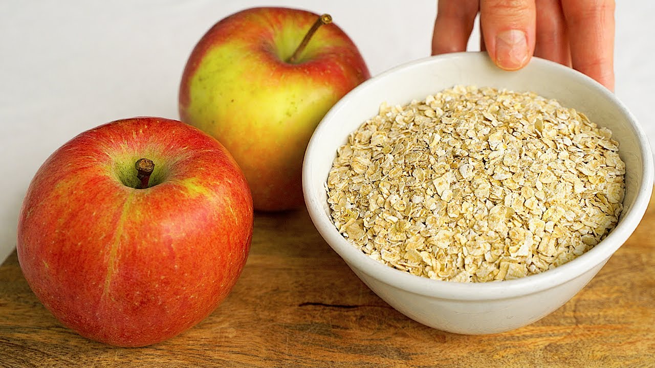 My Mother Lost 10 kg in a Month! No Diets! Eat Breakfast and Lose Weight with Apple and Oats