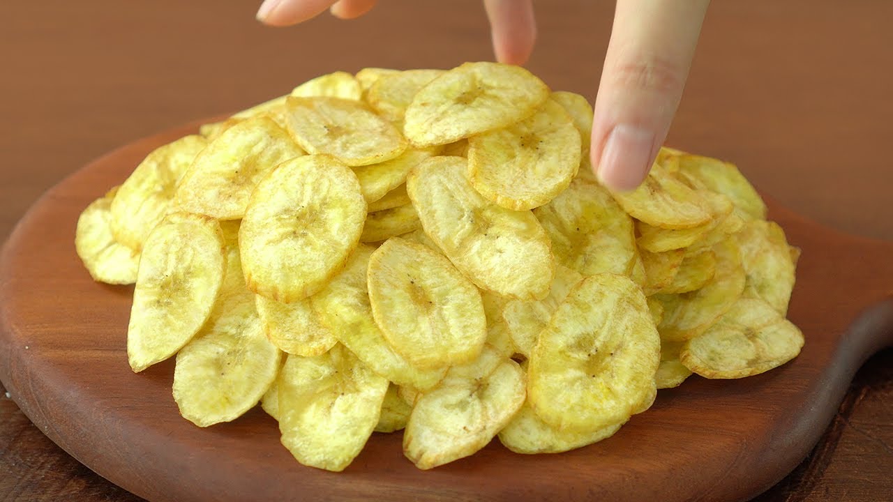 How to Make Crispy Banana Chips in 10 Minutes