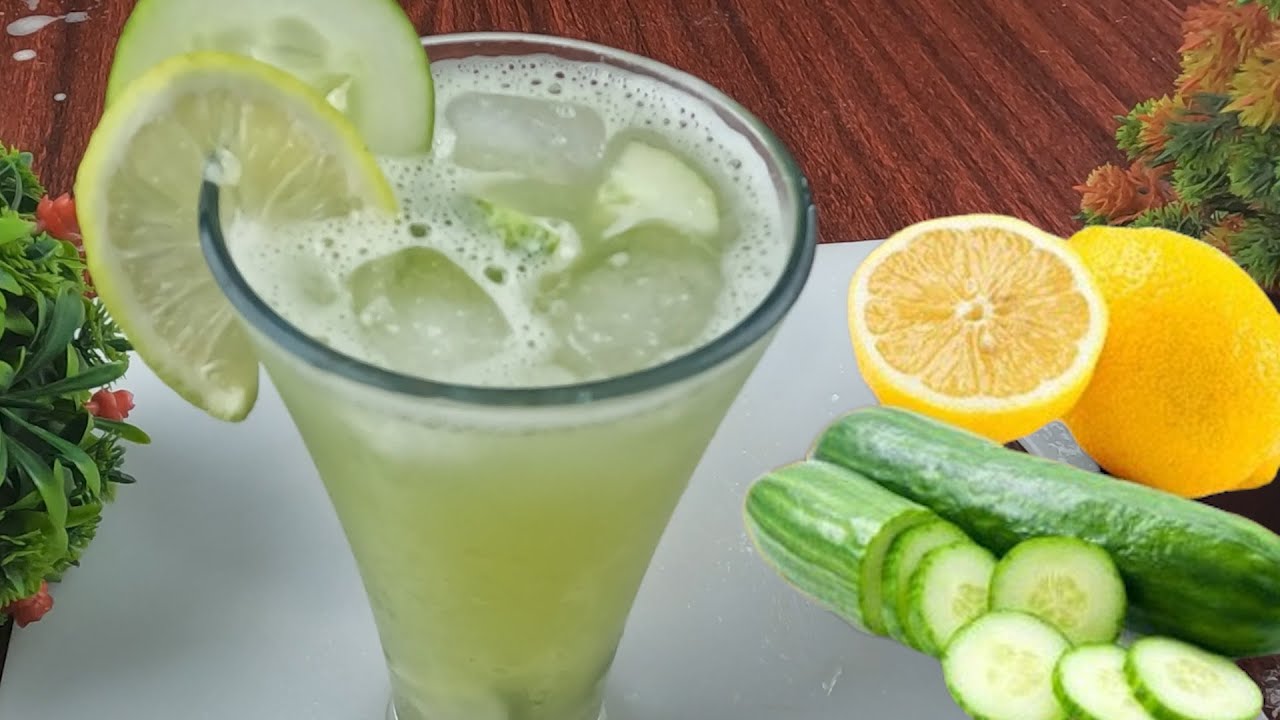 How to Make Homemade Cucumber Lemonade Using a Blender: A Healthy Drink