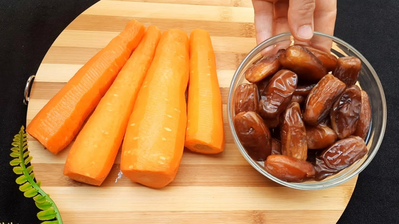 Real Vitamin Bomb: Carrot and Date Smoothie