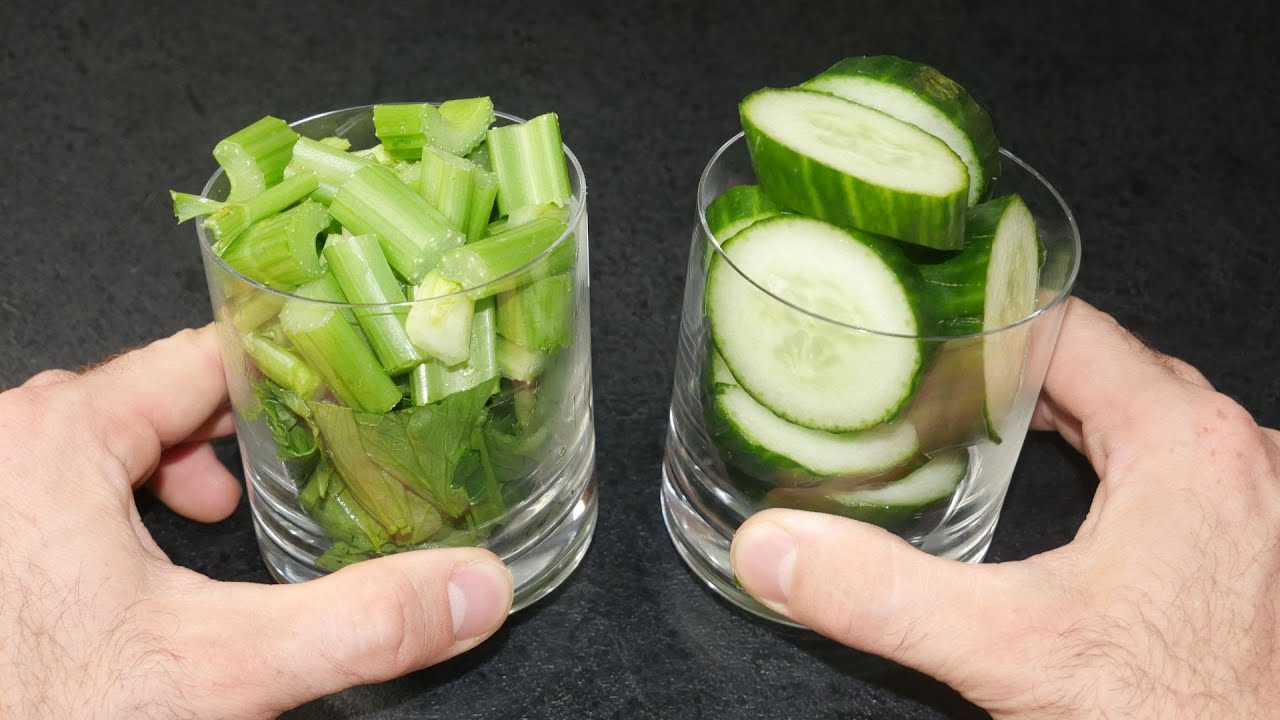 Embrace the Trend: Lose Weight with Celery and Cucumber Juice