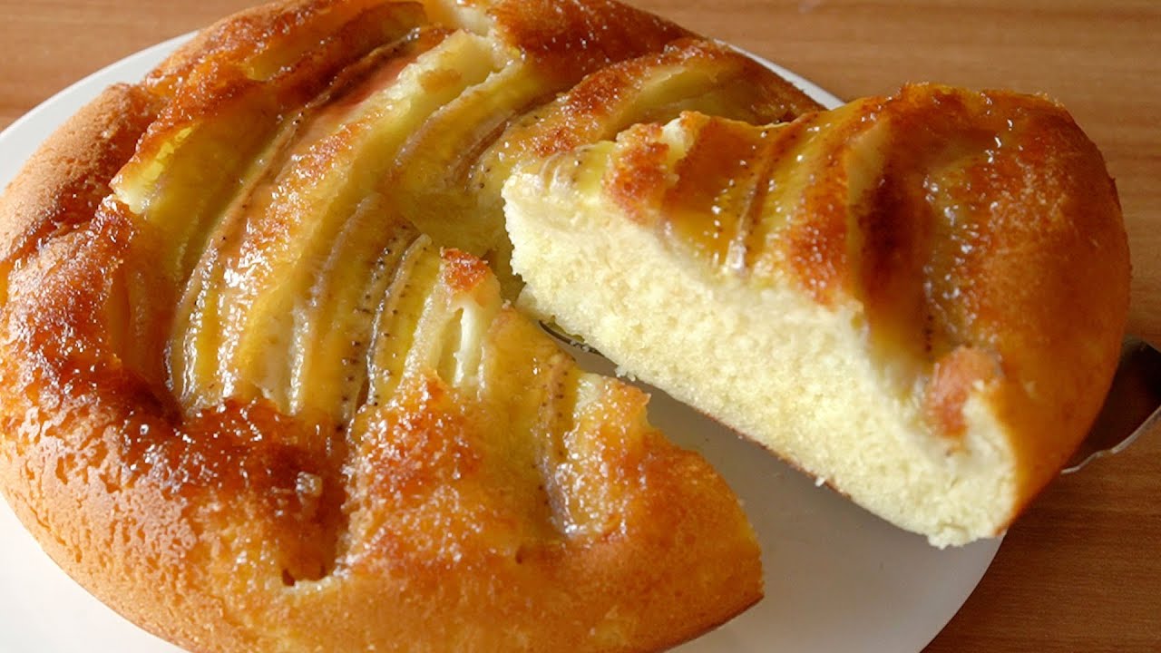 Healthy Indulgence: No-Oven Banana Upside Down Cake Recipe