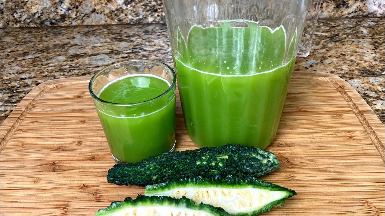 Bitter Melon Smoothie Juice for Diabetes: Karela Bitter Gourd