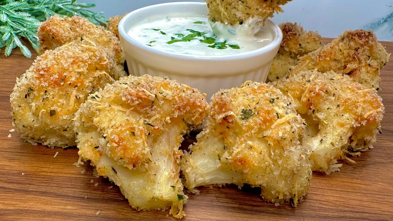 Baked Cauliflower Tastes Better Than Meat! Crispy Roasted Cauliflower – Simply Delicious!