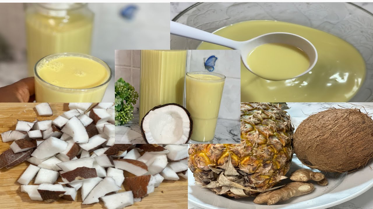 Crafting the Ultimate Coconut, Pineapple, and Ginger Juice: A Refreshing Tropical Delight