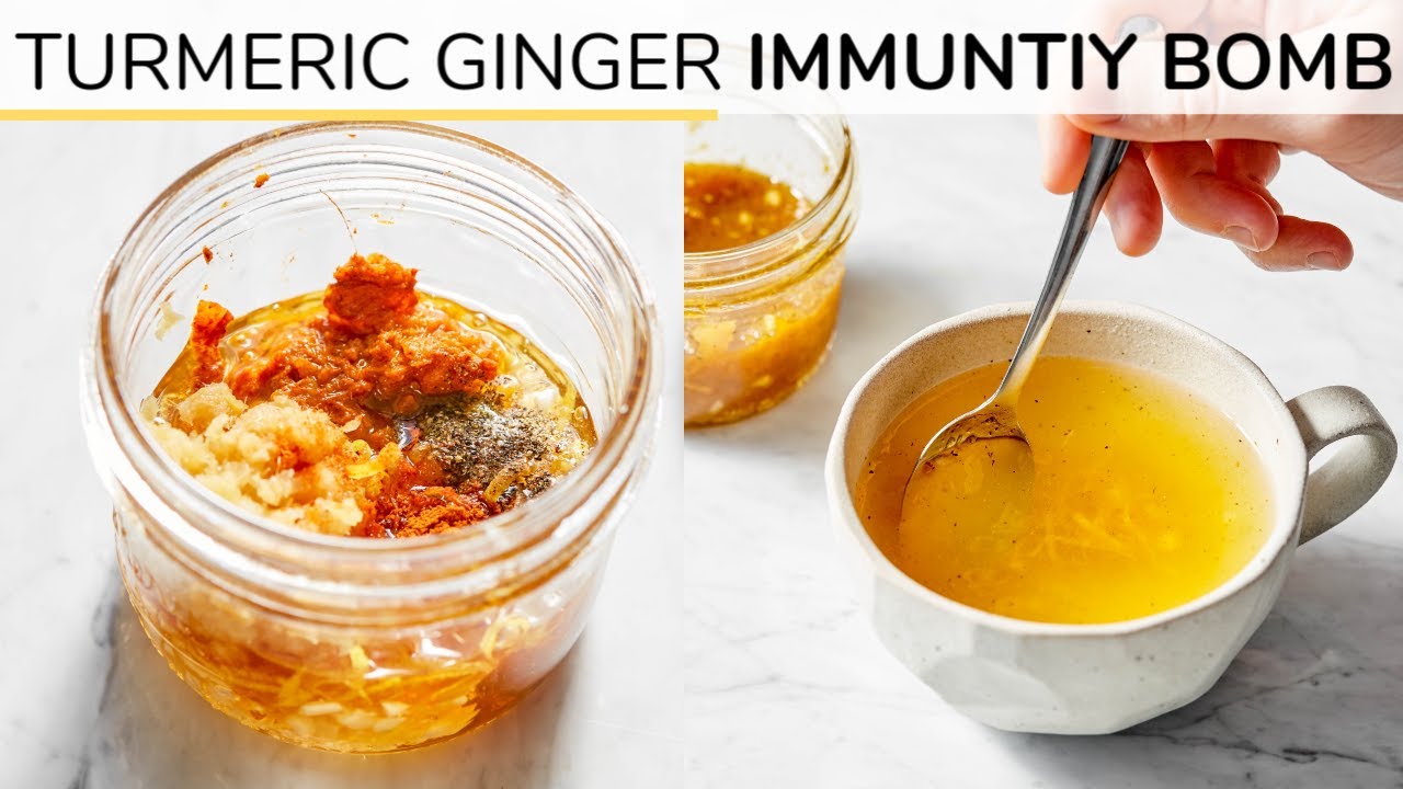 Turmeric Ginger Honey Bomb: An Immunity-Boosting Recipe