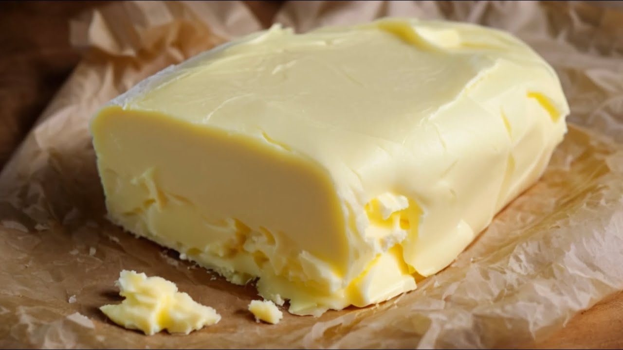 Homemade Butter: Just 1 Ingredient! 😋 Healthier and Cheaper than Store-Bought – Simple Recipe!