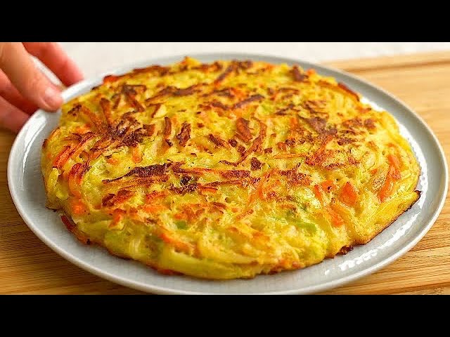 Belly Fat Melts Away! Try This Carrot and Cabbage Omelette