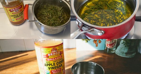 A Delightful Discovery: Rosemary Infused Vinegar