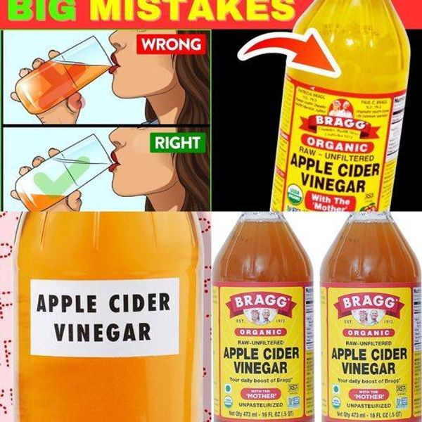 Don’t try to use apple cider vinegar this way