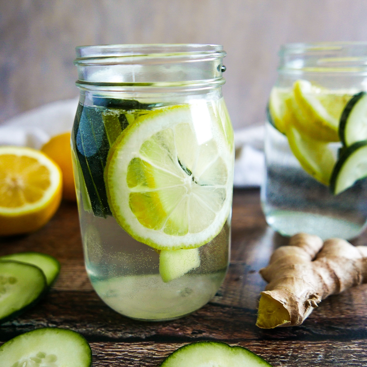 Discover the Morning Miracles of a Cucumber, Ginger, and Lemon Drink