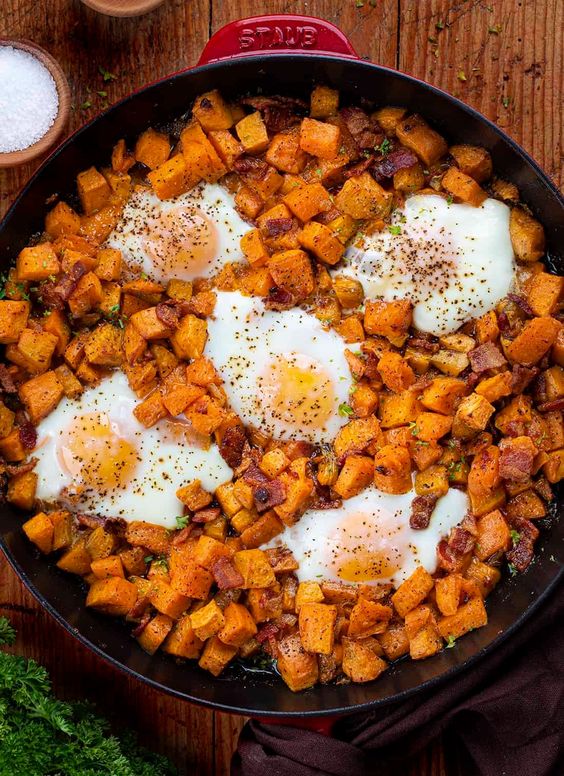 Skip the Bread! Try This Easy and Quick Sweet Potato and Egg Recipe