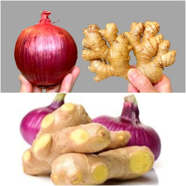 Improve Your Health and Well-Being with Ginger and Red Onion