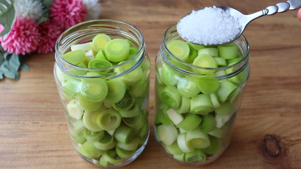 Preserving Leeks: A Tasty Addition to Boost Immunity and Flavor