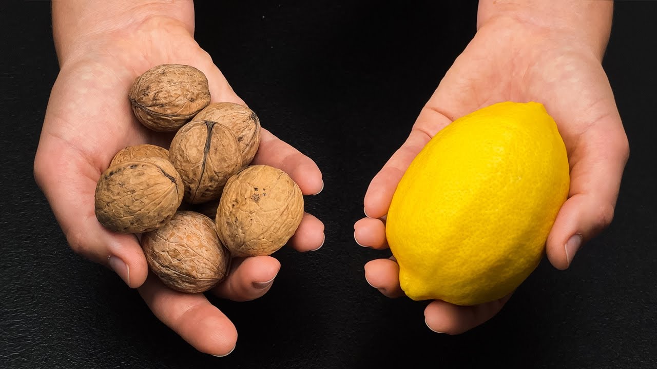 Lemon and Walnuts: A Natural Duo for Cleansing Liver and Blood Vessels