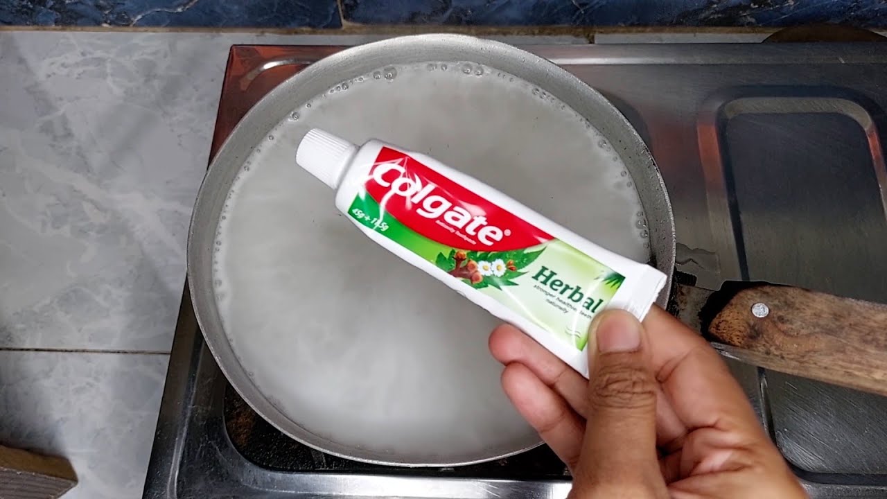 Toothpaste in Boiling Water is Better Than Nothing! The Rich Do It and They Don’t Tell You