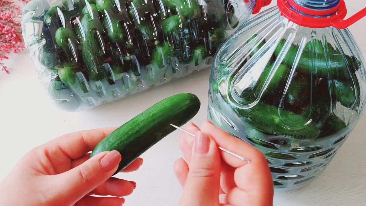 Got a Needle? Keep Cucumbers Crispy for 12 Months—Even Fresher Than Fresh!