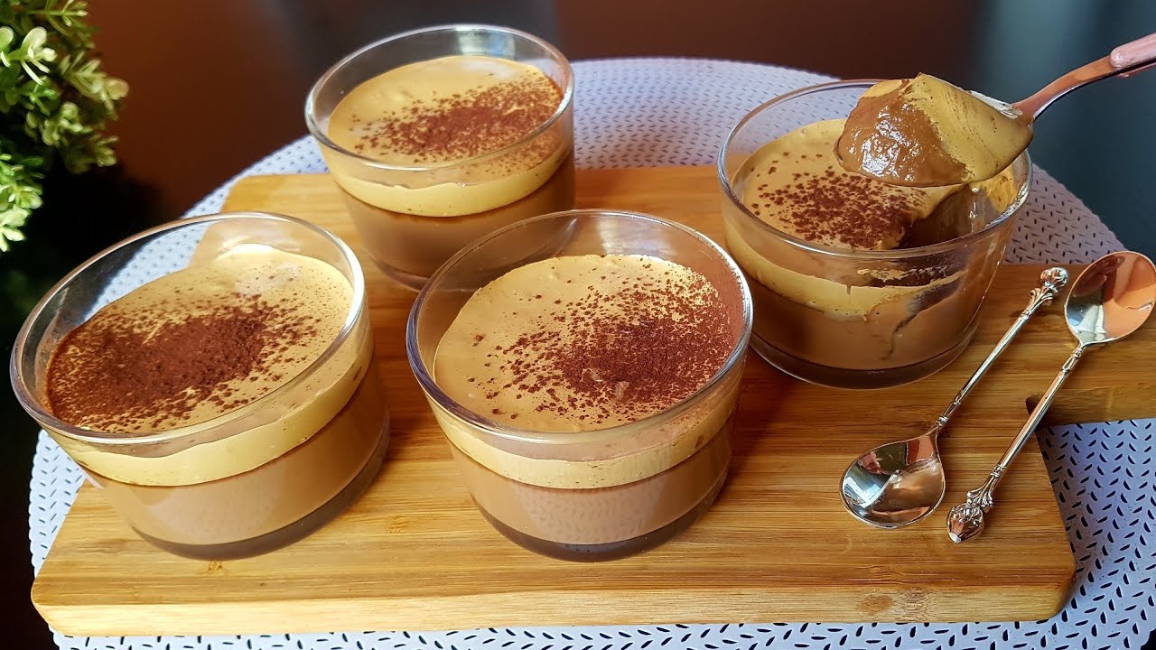 If You Have Some Milk and Nescafé! Prepare This Wonderful Dessert Without Gelatine, Oven, or Sugar