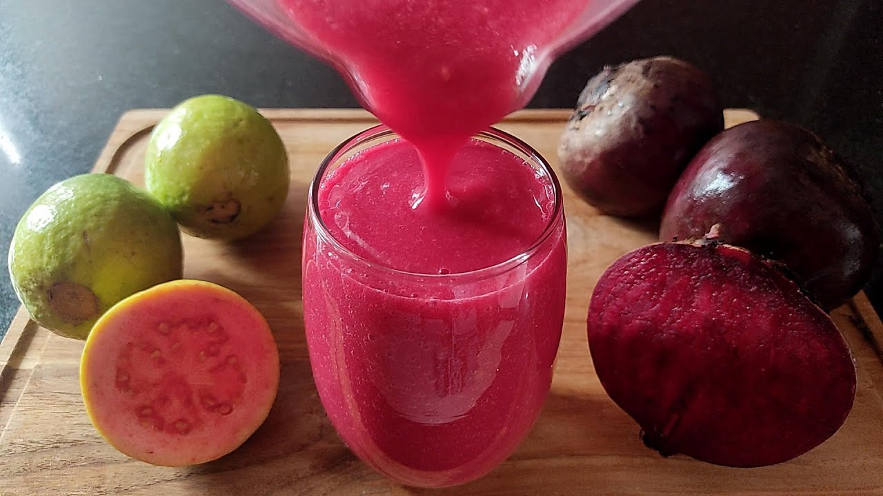 Beetroot and Guava Juice to Combat Anemia | A Super Source of Vitamin C and Iron!